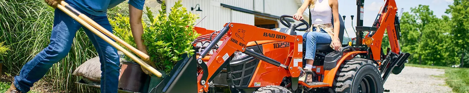 About Bad Boy Tractor Packages Header